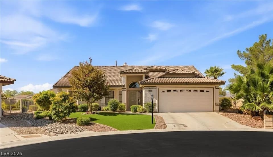3 Bed 1 Bath Traditional Suburban Family Home in Las Vegas, NV