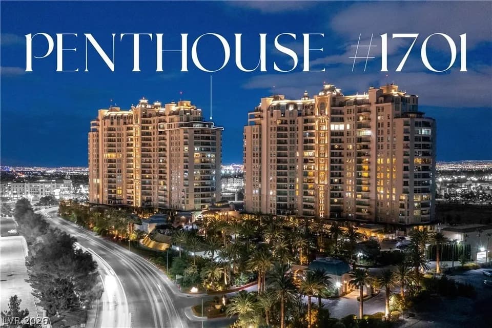 3 Bed 3 Bath Contemporary High-Rise Condo in Las Vegas, NV